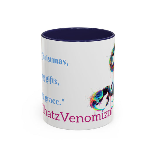 Venomizm Scorpion Accent Mug — Vibrant Scorpio Art & Quote (11oz/15oz)