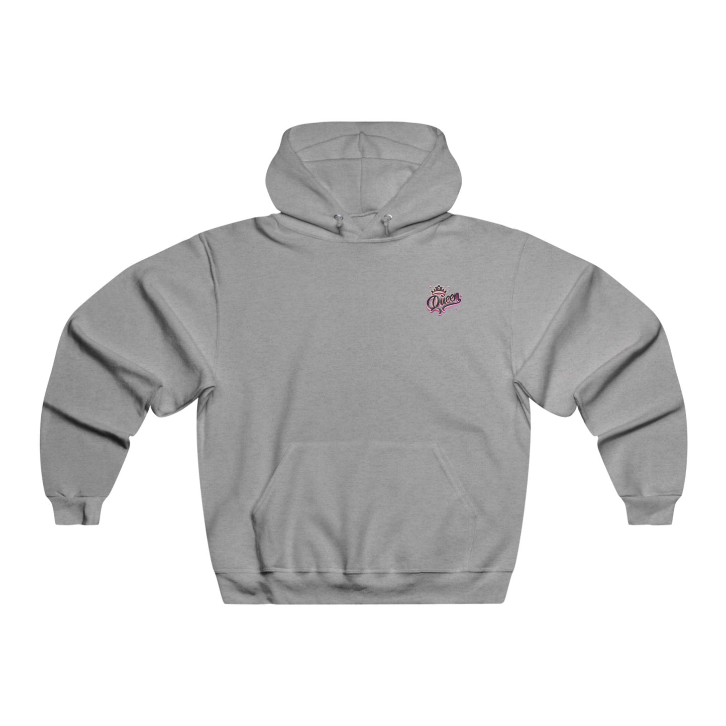 Queen Crown Hoodie — Embellished Regal Graphic Hooded Sweatshirt