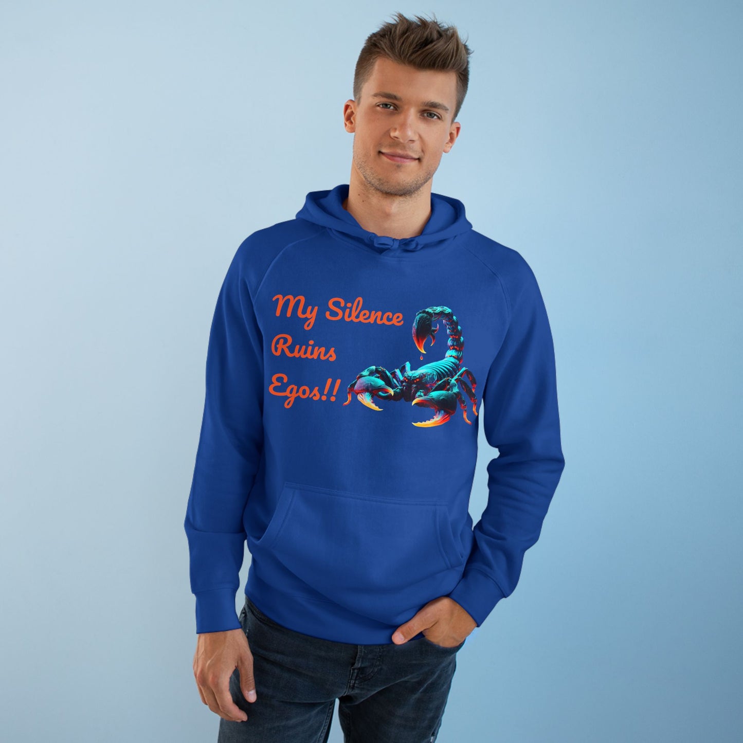 Neon Scorpion Hoodie - 'My Silence Fuels Speed' #ThatzVenomizm