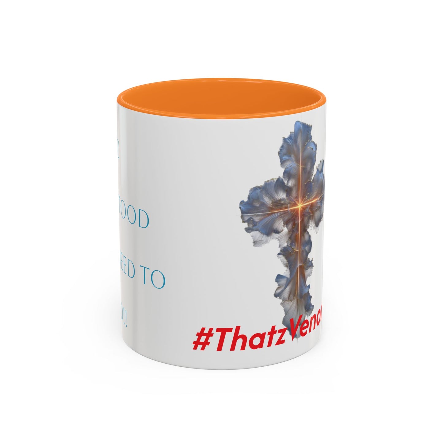 Inspirational Cross Mug — Faith Coffee Cup (11oz/15oz)