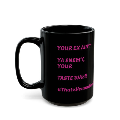 Mug - Vibrant Scorpion Black Mug with Sarcastic Realistic Quote