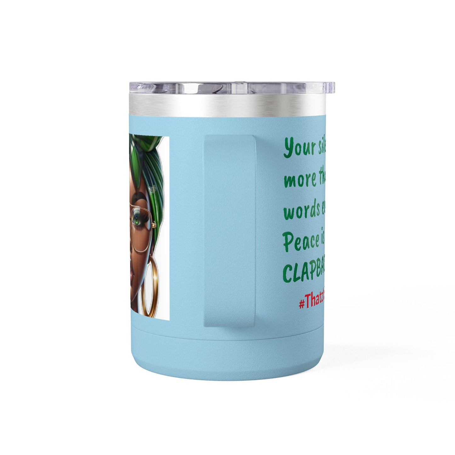 Empowering Coffee Tumbler | Inspirational Quotes, Black-Owned Gift, Unique Mug, Motivational Drinkware, Perfect for Self-Care
