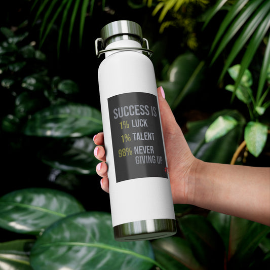 Success Inspiration  Bottle, Motivational Gift, Sports Hydration, Travel Companion, Ideal for Fitness Enthusiasts