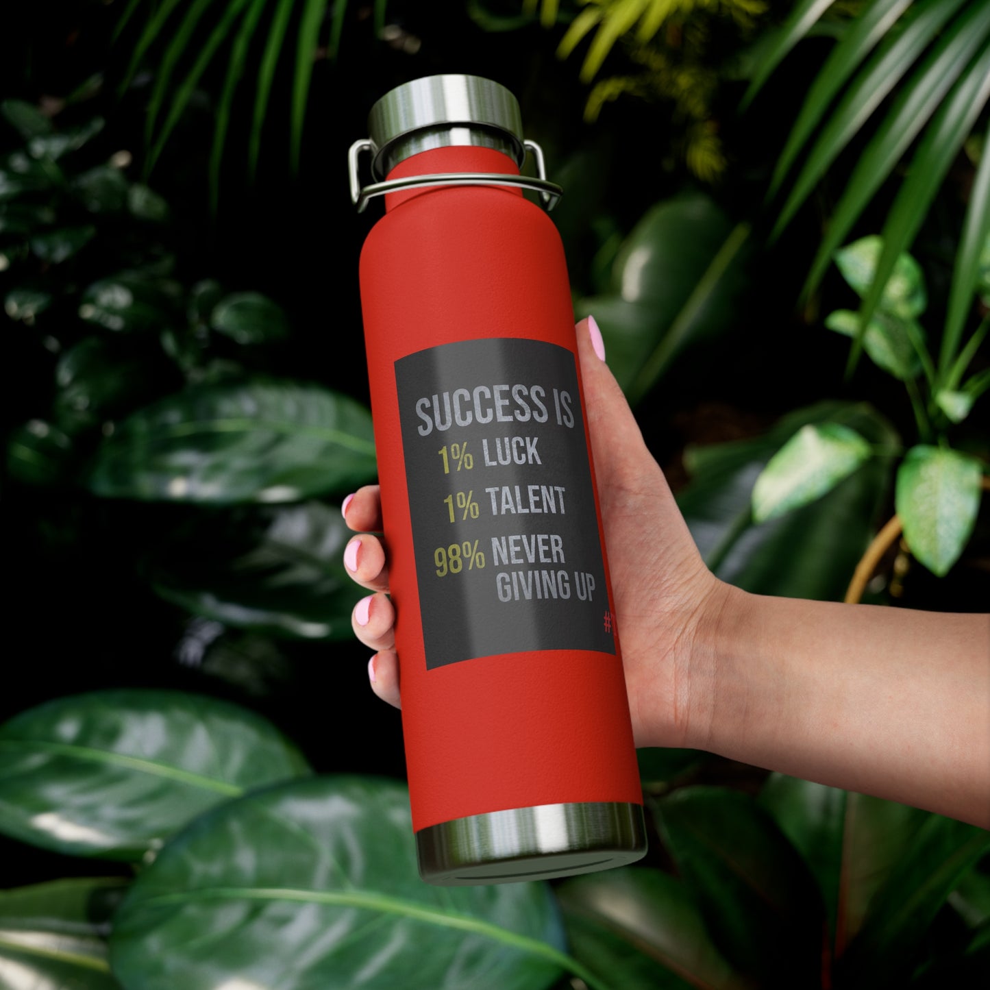 Success Inspiration  Bottle, Motivational Gift, Sports Hydration, Travel Companion, Ideal for Fitness Enthusiasts