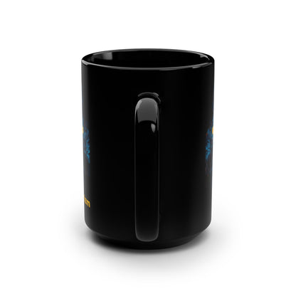 Thank You  15oz Black Mug