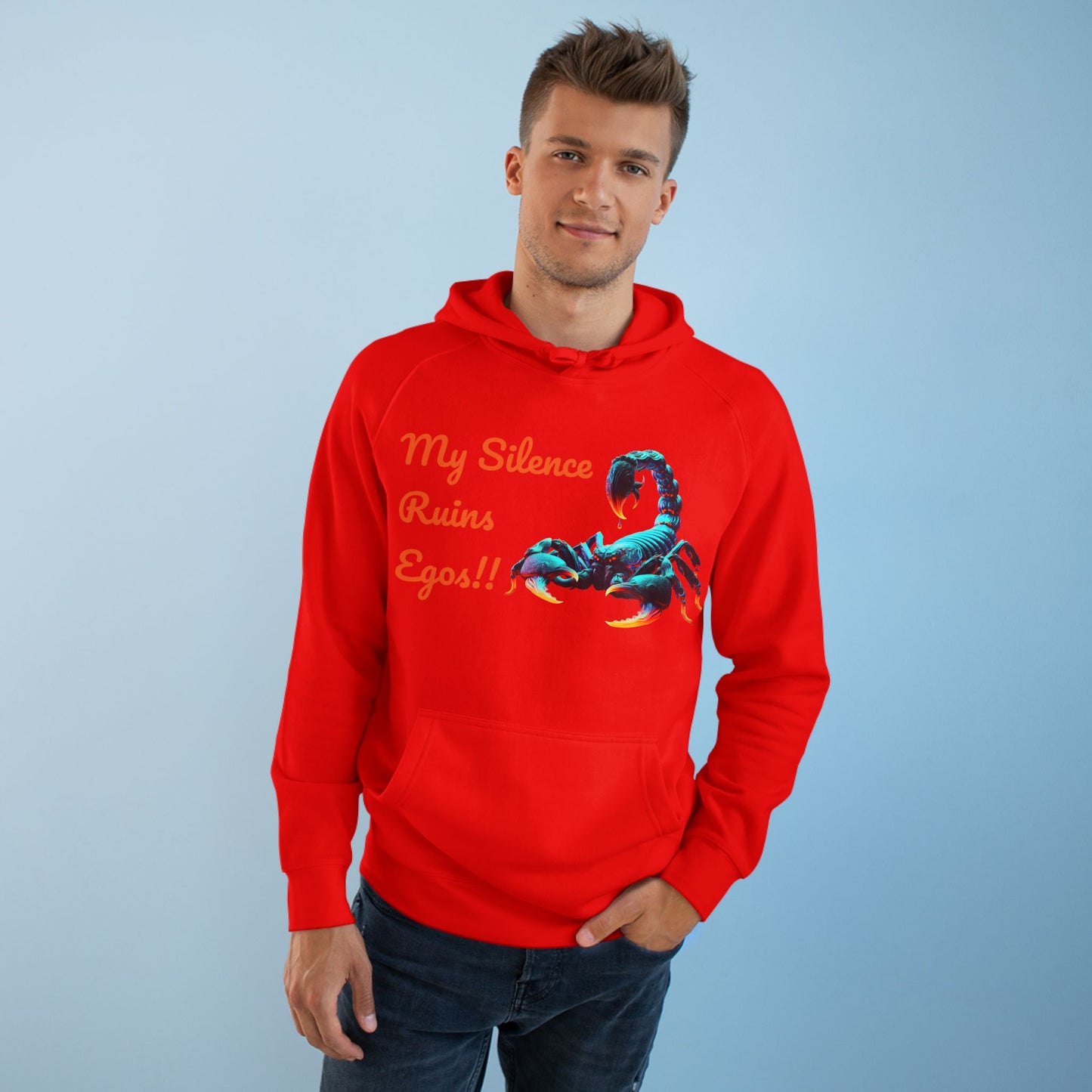 Neon Scorpion Hoodie - 'My Silence Fuels Speed' #ThatzVenomizm