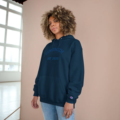 Venomizm Graphic Hoodie —  Champion Hoodie with Venom Skull Back Print