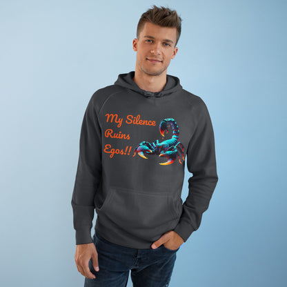 Neon Scorpion Hoodie - 'My Silence Fuels Speed' #ThatzVenomizm