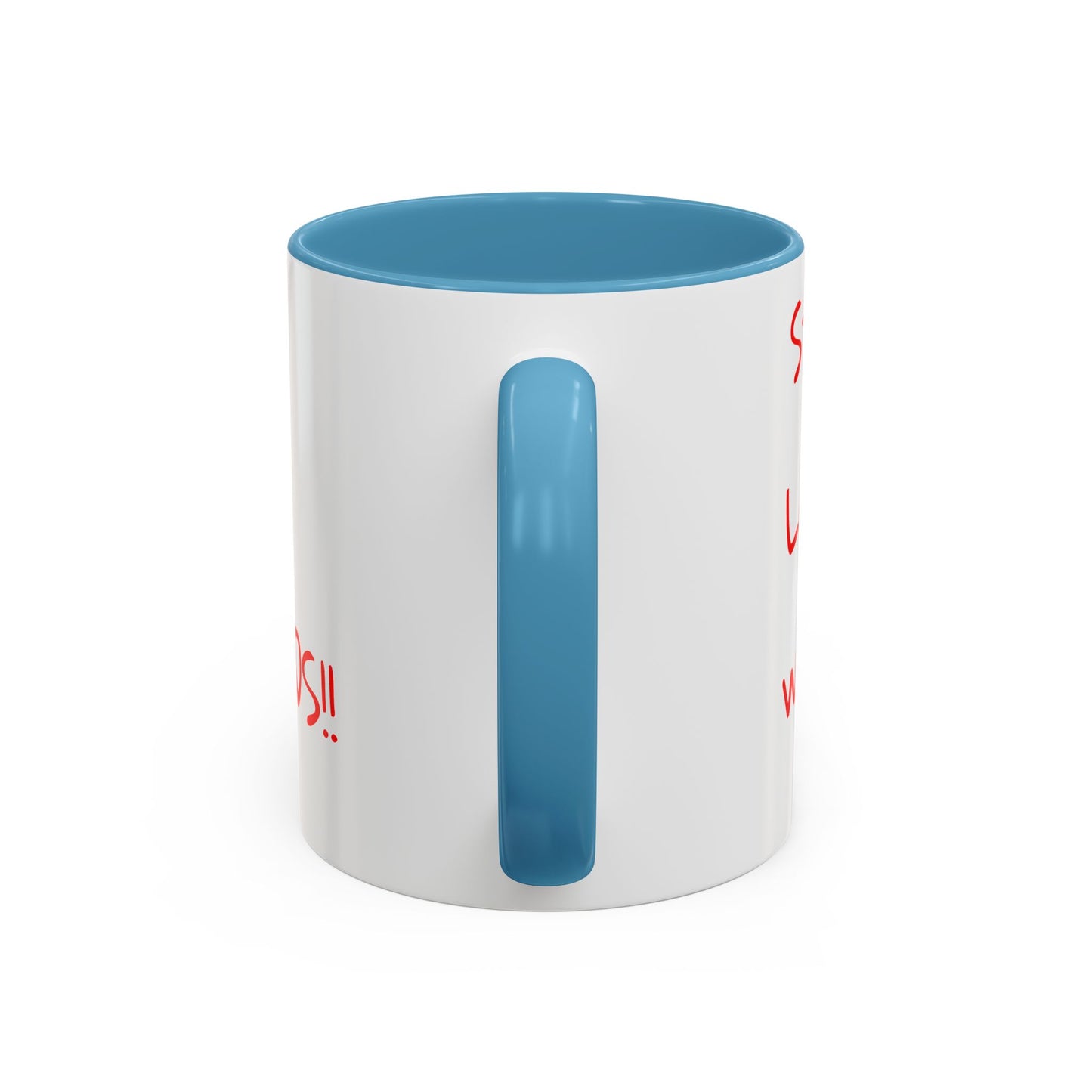 Accent Coffee Mug - ThatzVenomizm 'Harsh Words' Funny Sarcastic Script Mug (11/15oz)
