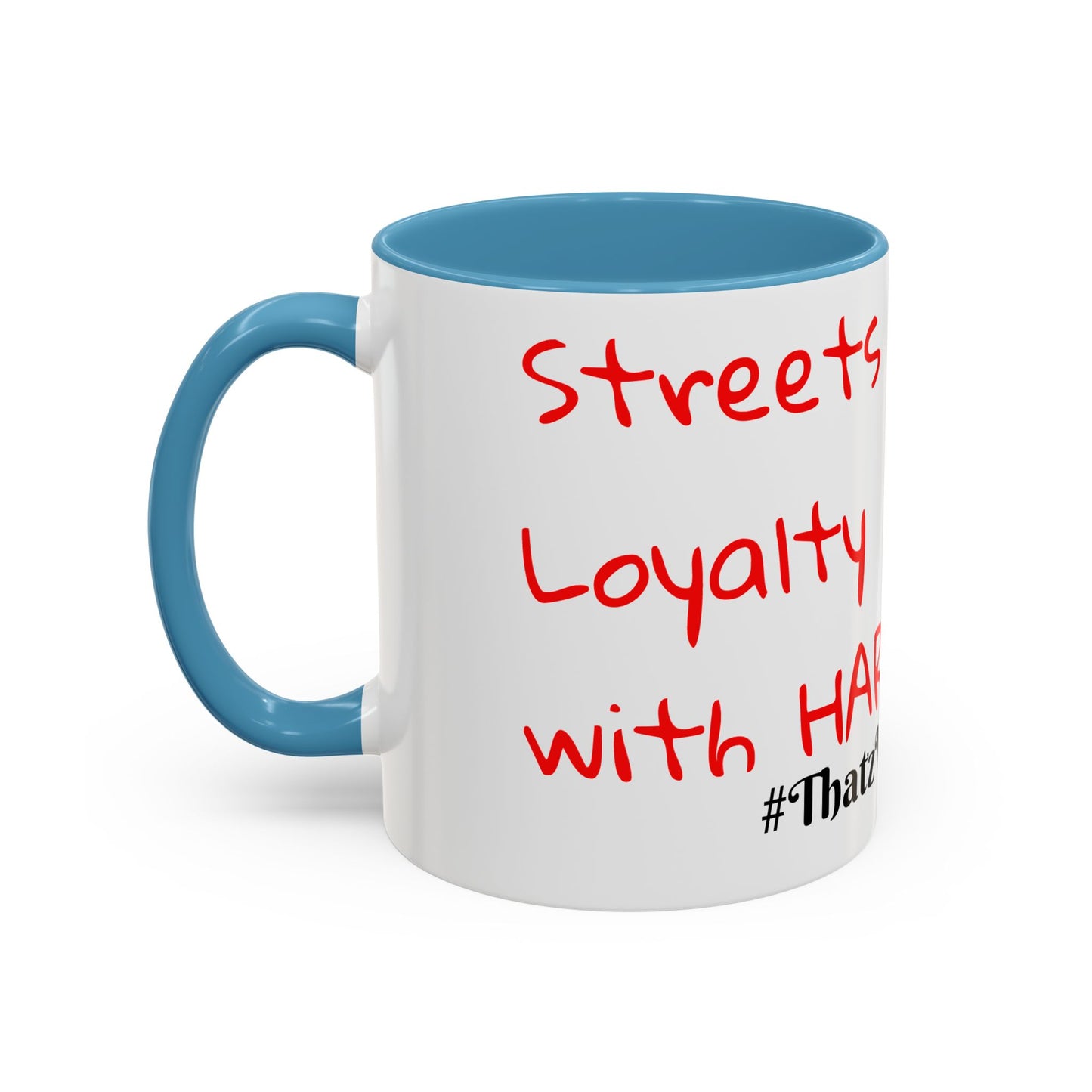 Accent Coffee Mug - ThatzVenomizm 'Harsh Words' Funny Sarcastic Script Mug (11/15oz)