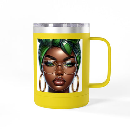 Empowering Coffee Tumbler | Inspirational Quotes, Black-Owned Gift, Unique Mug, Motivational Drinkware, Perfect for Self-Care