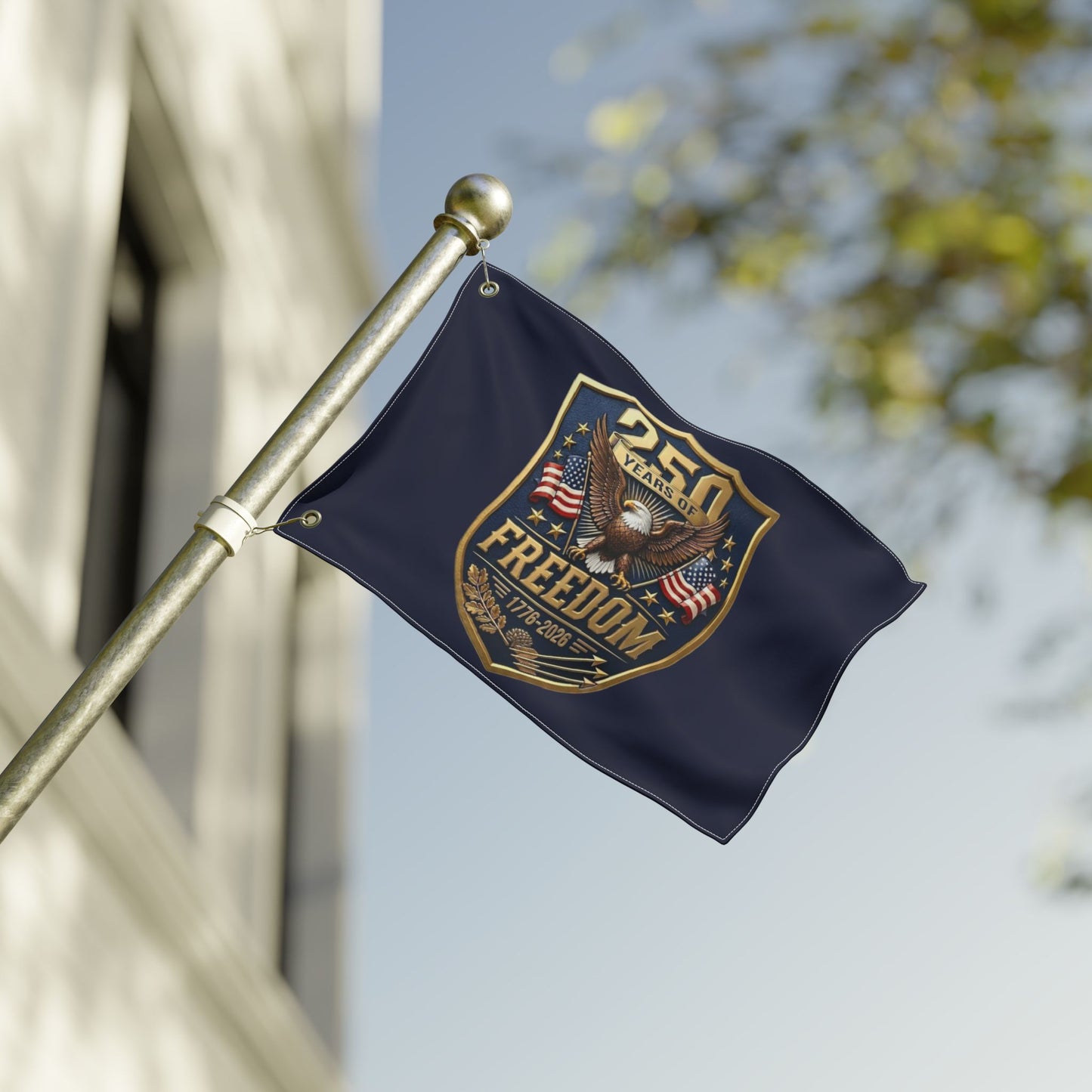 250 Years of Freedom Flag — Double-Sided Patriotic Garden Flag (1776–2026)