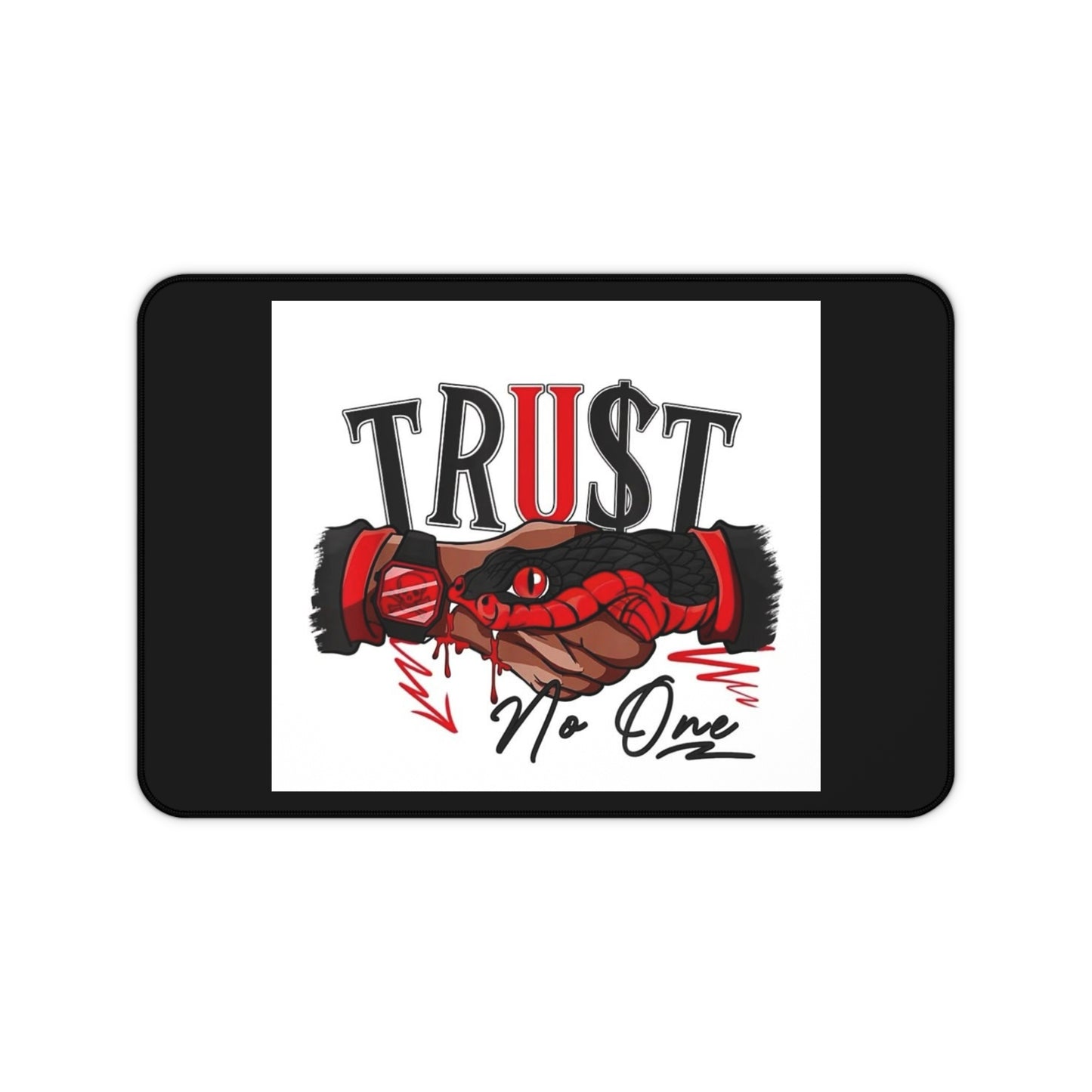 Desk Mat - Trust No One Desk Mat