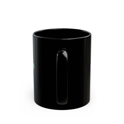 Christian Prayer Mug — "I Took a DNA Test and God Is My Father" Black Coffee Cup