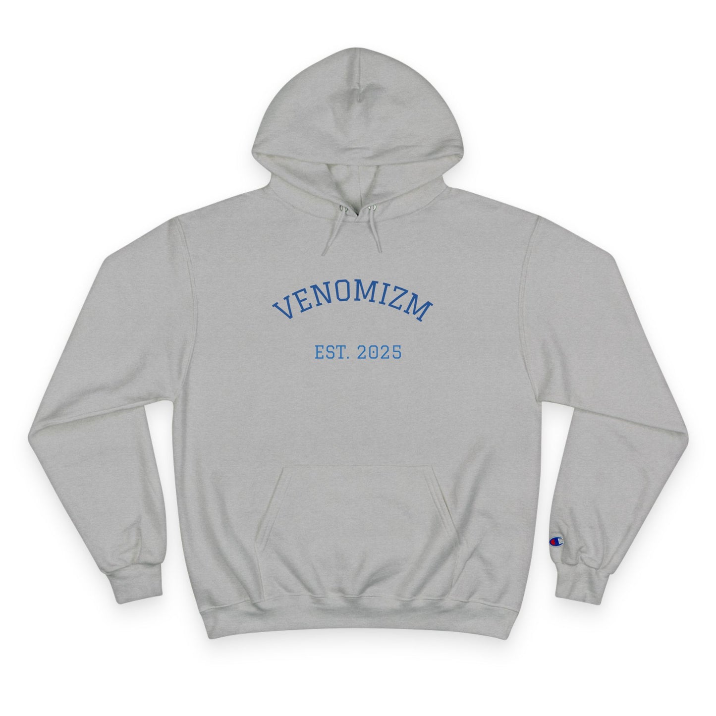 Venomizm Graphic Hoodie —  Champion Hoodie with Venom Skull Back Print