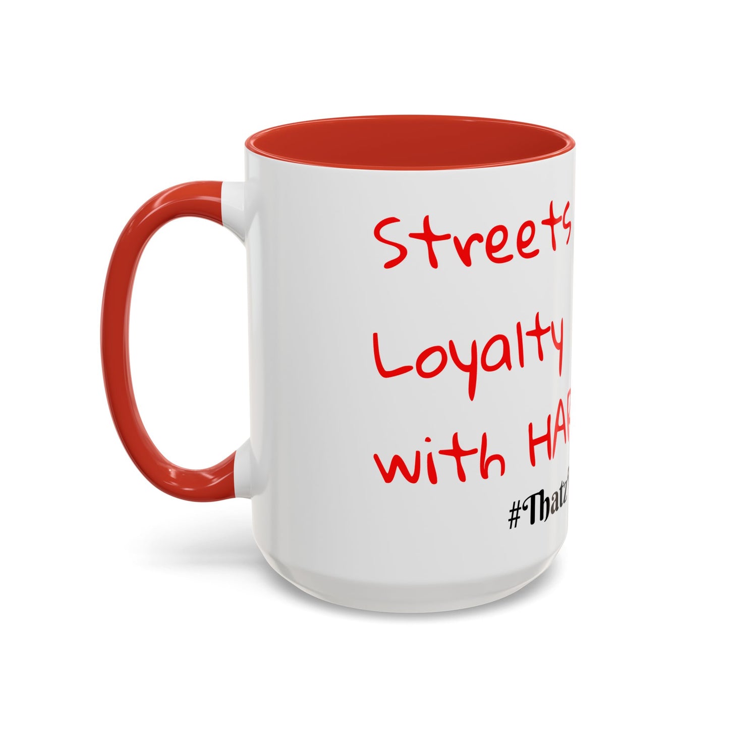 Accent Coffee Mug - ThatzVenomizm 'Harsh Words' Funny Sarcastic Script Mug (11/15oz)