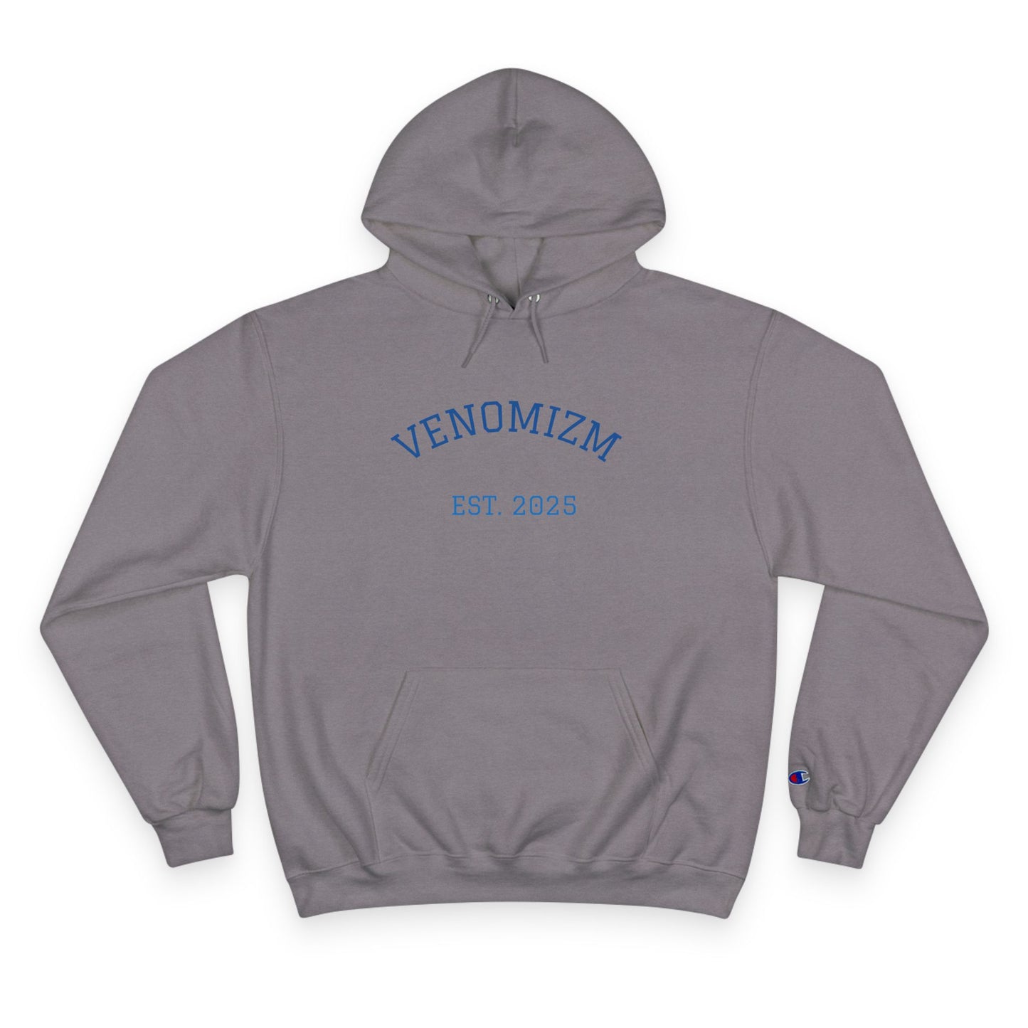 Venomizm Graphic Hoodie —  Champion Hoodie with Venom Skull Back Print