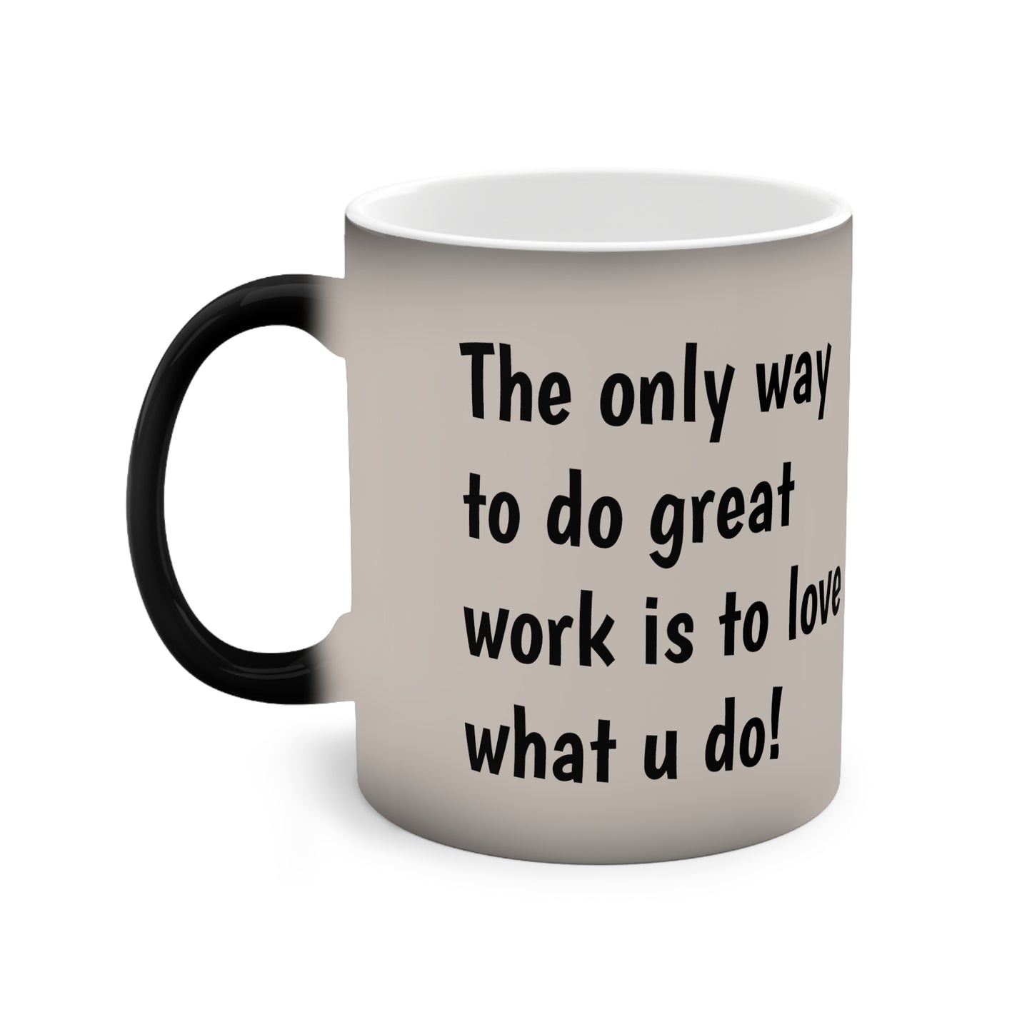 Sexy Changing Mug - Fun Motivational Coffee Cup, Gift for Friends, Office Decor