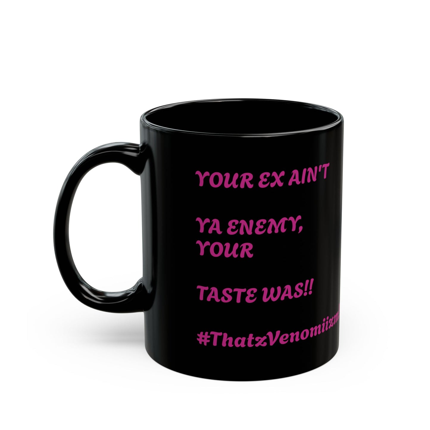 Mug - Vibrant Scorpion Black Mug with Sarcastic Realistic Quote