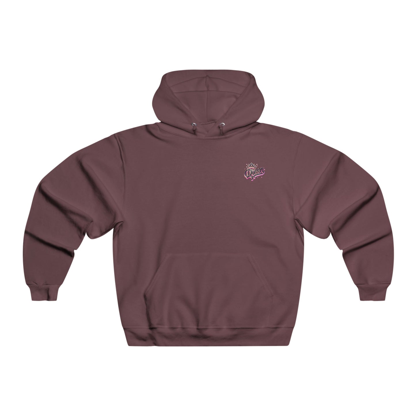 Queen Crown Hoodie — Embellished Regal Graphic Hooded Sweatshirt