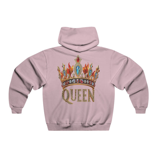 Queen Crown Hoodie — Embellished Regal Graphic Hooded Sweatshirt