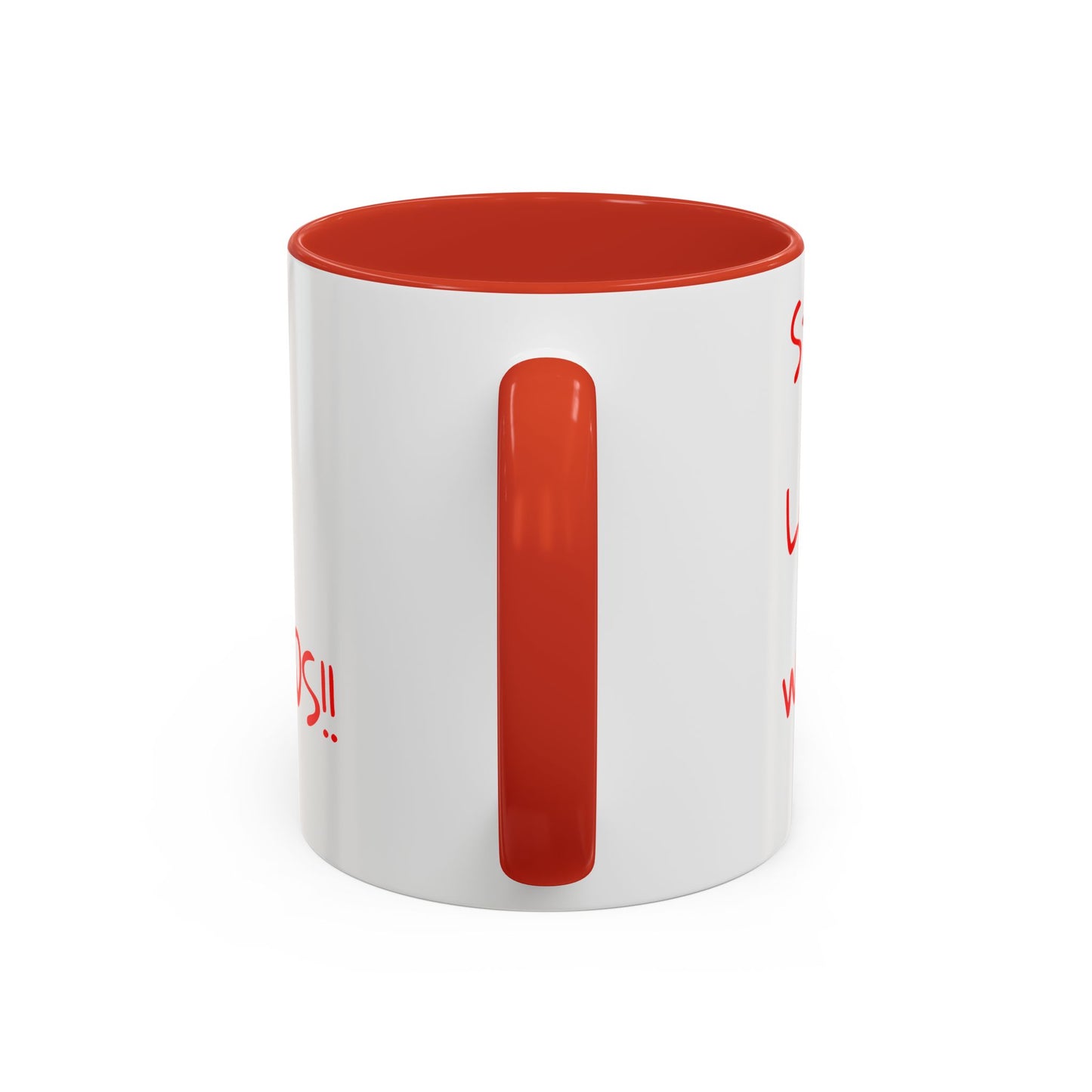 Accent Coffee Mug - ThatzVenomizm 'Harsh Words' Funny Sarcastic Script Mug (11/15oz)
