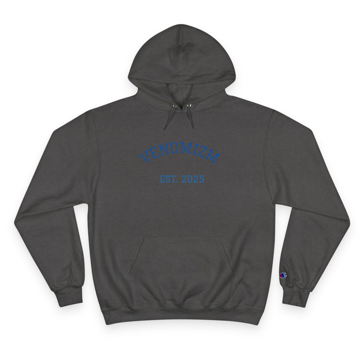 Venomizm Graphic Hoodie —  Champion Hoodie with Venom Skull Back Print