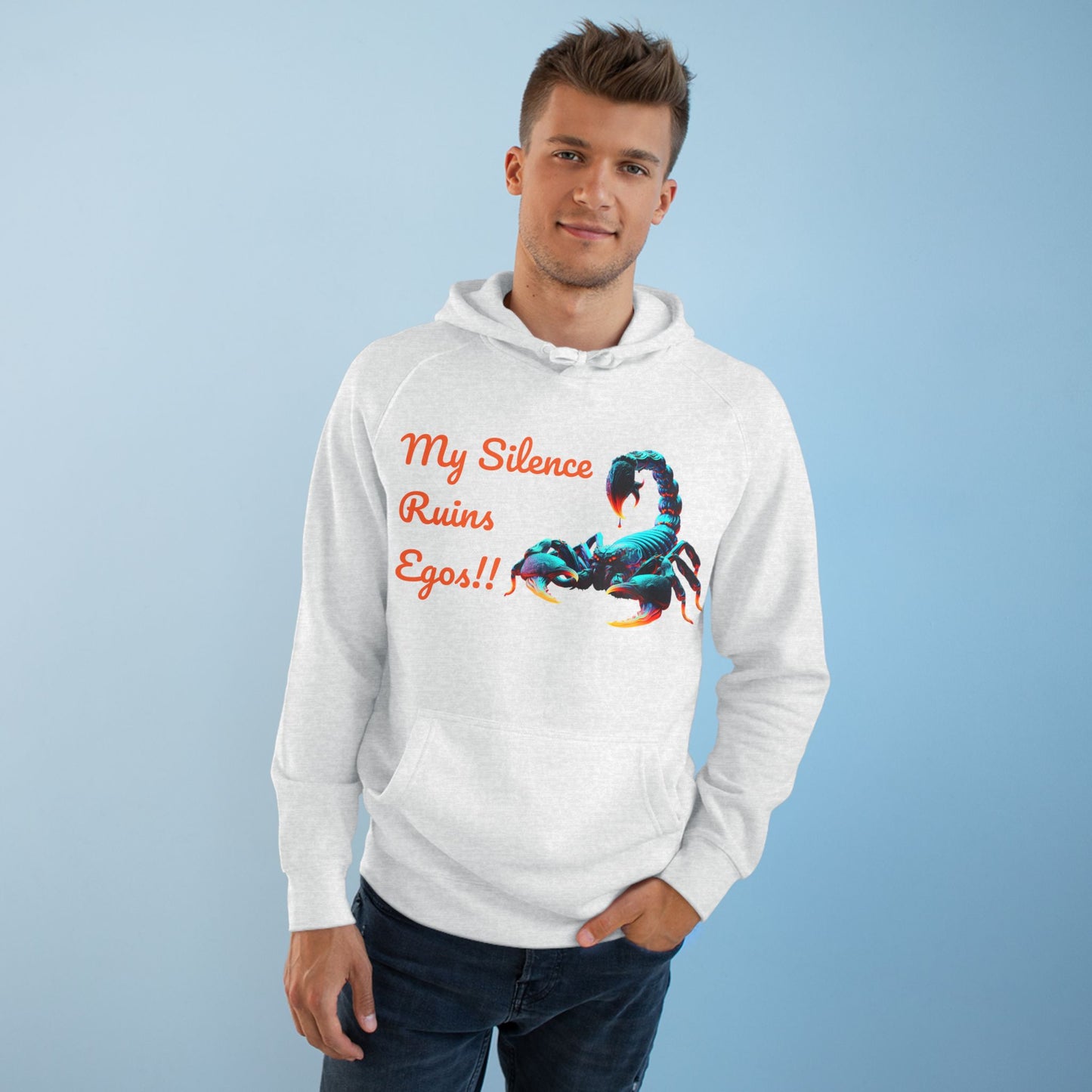 Neon Scorpion Hoodie - 'My Silence Fuels Speed' #ThatzVenomizm