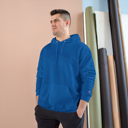 Venomizm Graphic Hoodie —  Champion Hoodie with Venom Skull Back Print