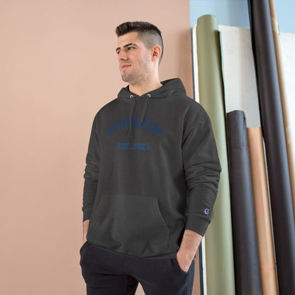 Venomizm Graphic Hoodie —  Champion Hoodie with Venom Skull Back Print