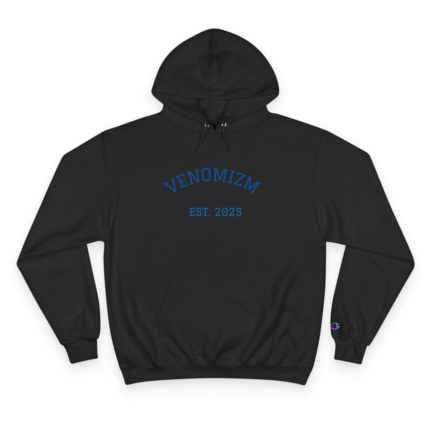 Venomizm Graphic Hoodie —  Champion Hoodie with Venom Skull Back Print