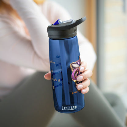 Queen Crown Water Bottle — CamelBak Eddy® 20/25oz, Sparkling Royal Design