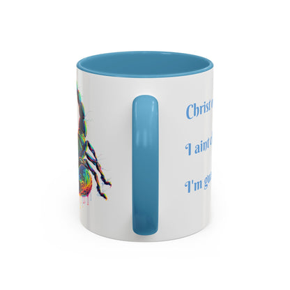 Venomizm Scorpion Accent  Mug — Vibrant Scorpio Art & Quote (11oz/15oz)