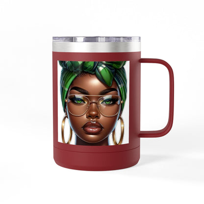 Empowering Coffee Tumbler | Inspirational Quotes, Black-Owned Gift, Unique Mug, Motivational Drinkware, Perfect for Self-Care