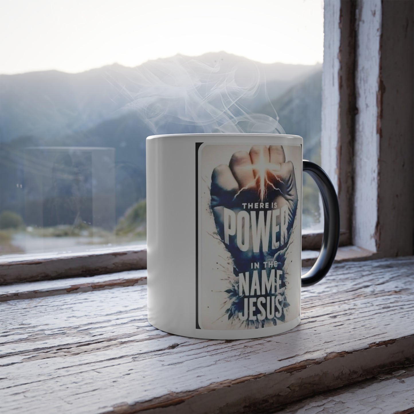 Morphin 11oz Mug — Dark Faith Character Art