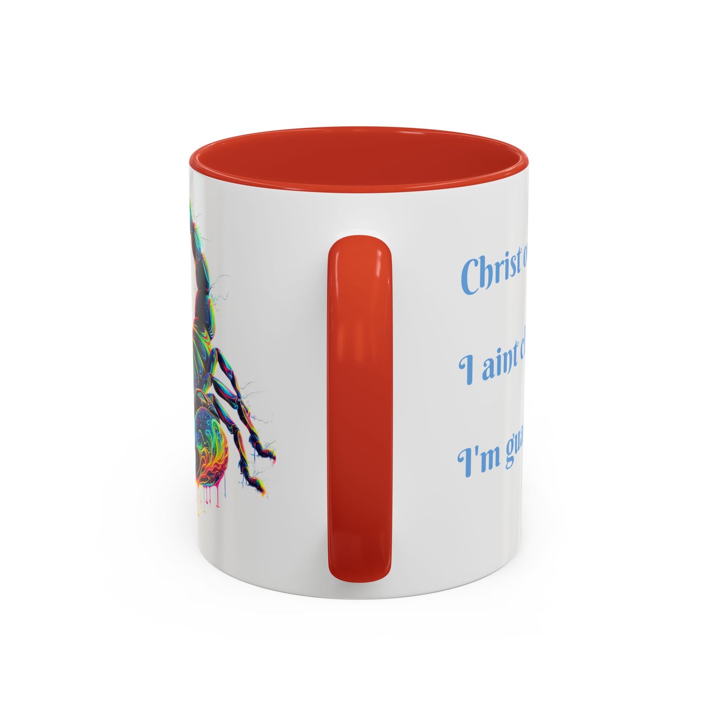 Venomizm Scorpion Accent  Mug — Vibrant Scorpio Art & Quote (11oz/15oz)