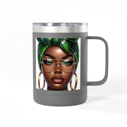 Empowering Coffee Tumbler | Inspirational Quotes, Black-Owned Gift, Unique Mug, Motivational Drinkware, Perfect for Self-Care