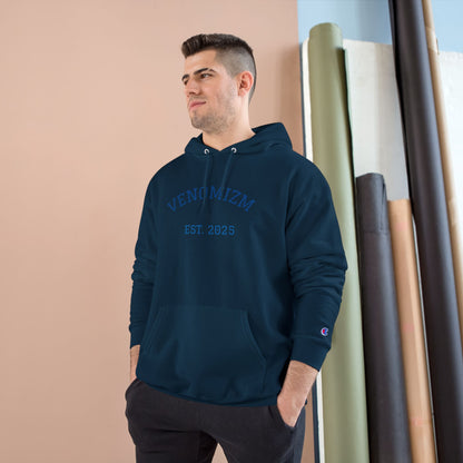 Venomizm Graphic Hoodie —  Champion Hoodie with Venom Skull Back Print