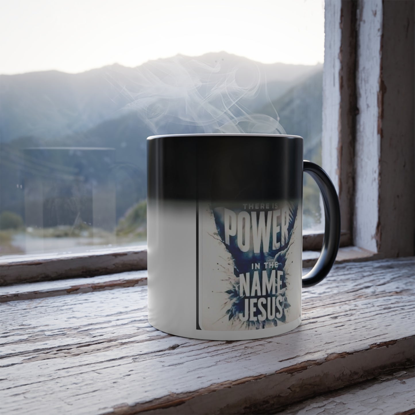 Morphin 11oz Mug — Dark Faith Character Art