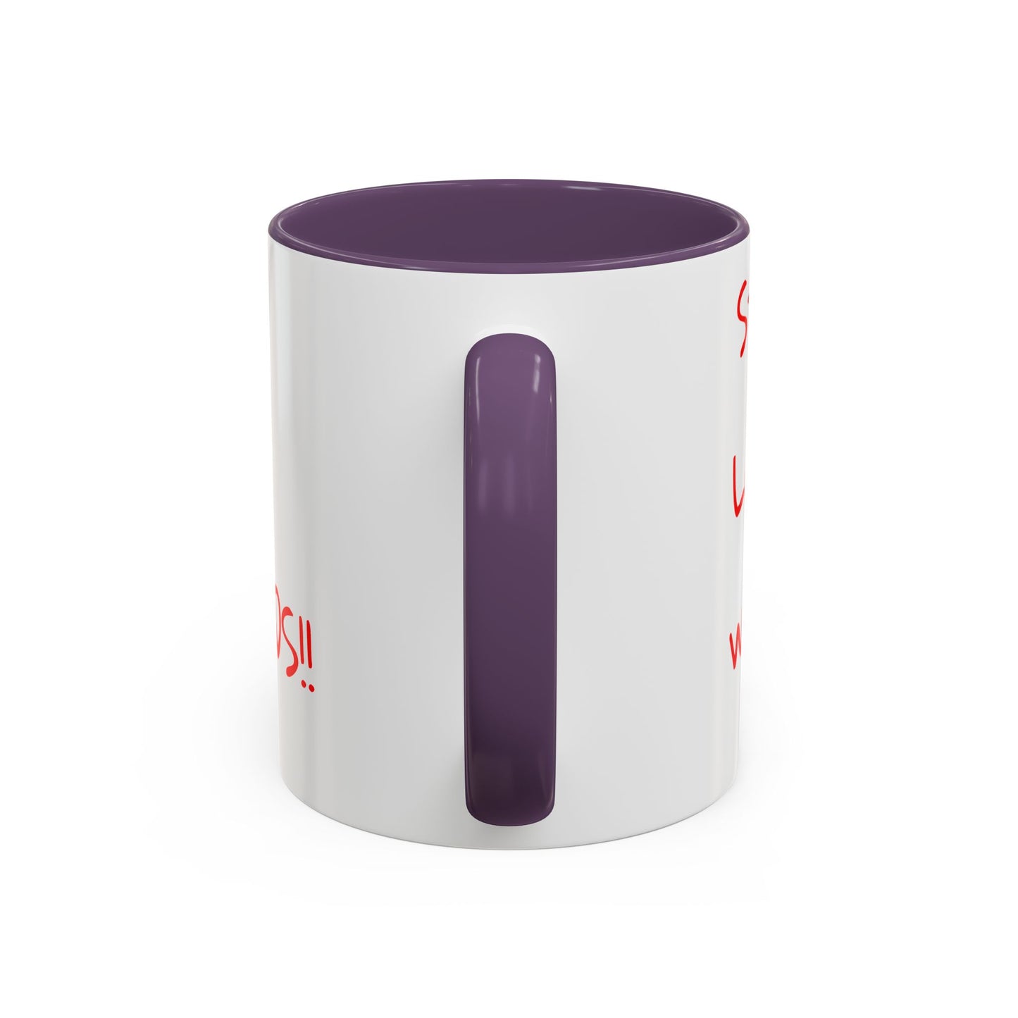 Accent Coffee Mug - ThatzVenomizm 'Harsh Words' Funny Sarcastic Script Mug (11/15oz)