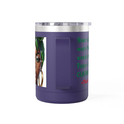 Empowering Coffee Tumbler | Inspirational Quotes, Black-Owned Gift, Unique Mug, Motivational Drinkware, Perfect for Self-Care
