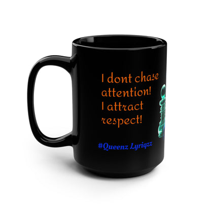 Queenz Lyriqzz Neon Chess 15oz Mug — "#ThatzVenomizm"
