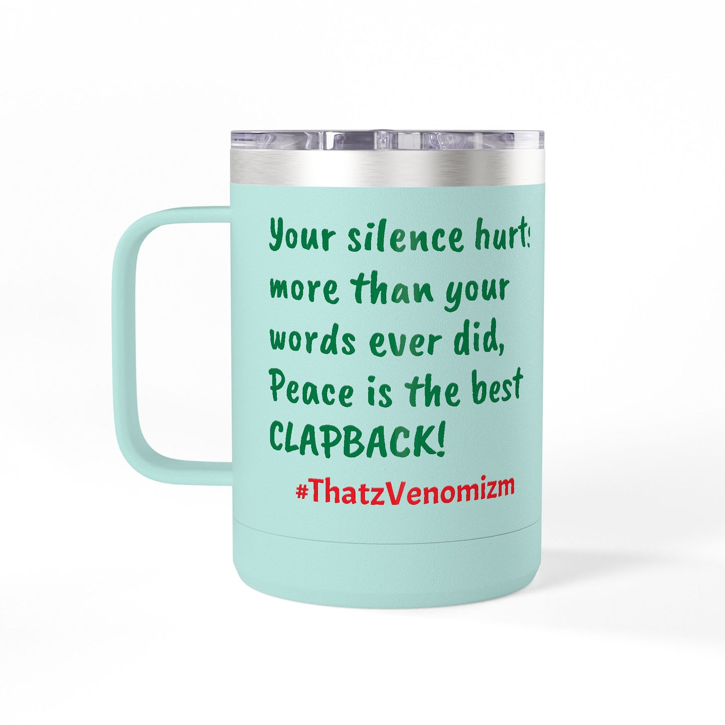 Empowering Coffee Tumbler | Inspirational Quotes, Black-Owned Gift, Unique Mug, Motivational Drinkware, Perfect for Self-Care