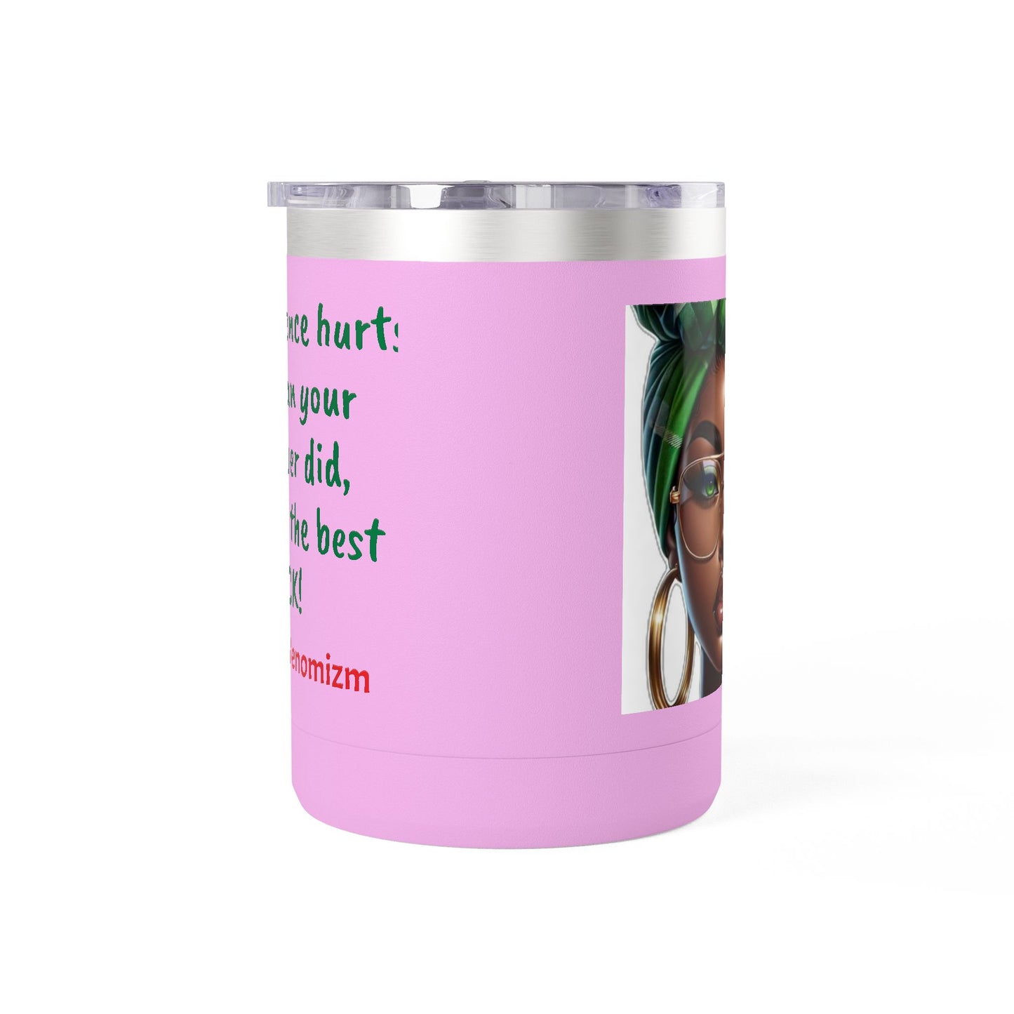 Empowering Coffee Tumbler | Inspirational Quotes, Black-Owned Gift, Unique Mug, Motivational Drinkware, Perfect for Self-Care