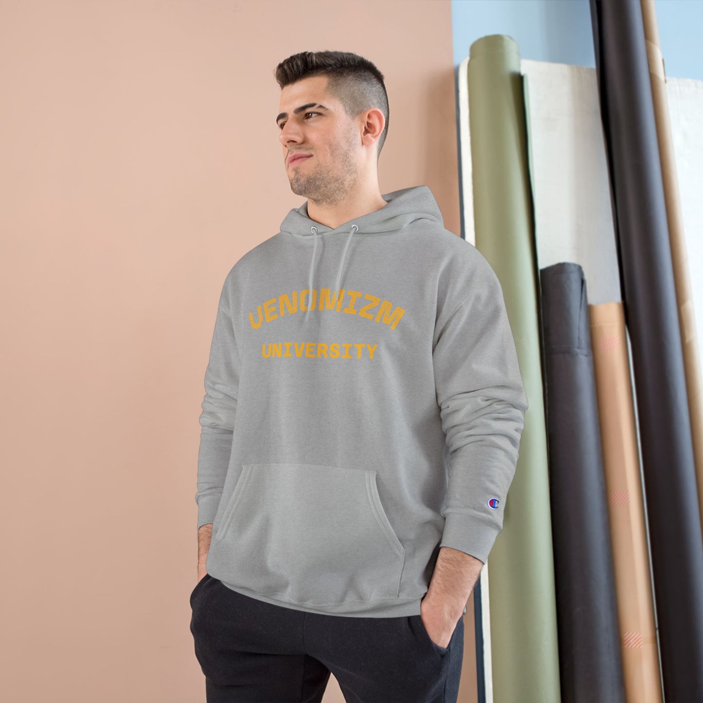 Venomizm University  Hoodie - Venomizm University Graphic Sweatshirt, Cozy Streetwear, Gift for Students, College Apparel, Urban Culture