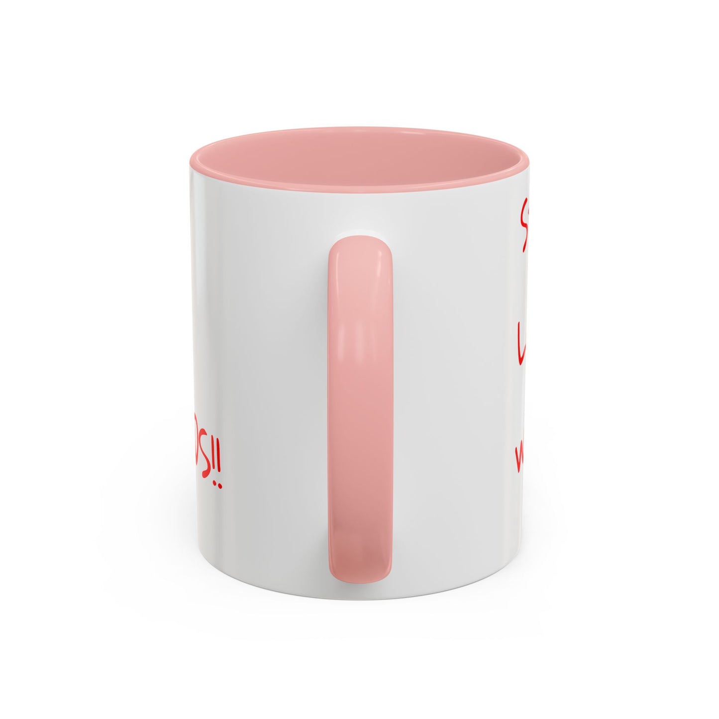 Accent Coffee Mug - ThatzVenomizm 'Harsh Words' Funny Sarcastic Script Mug (11/15oz)