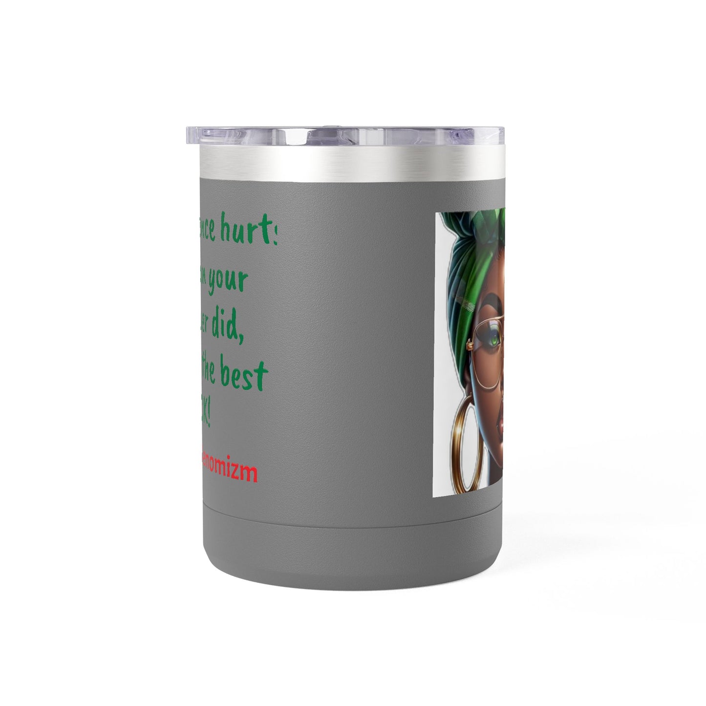 Empowering Coffee Tumbler | Inspirational Quotes, Black-Owned Gift, Unique Mug, Motivational Drinkware, Perfect for Self-Care