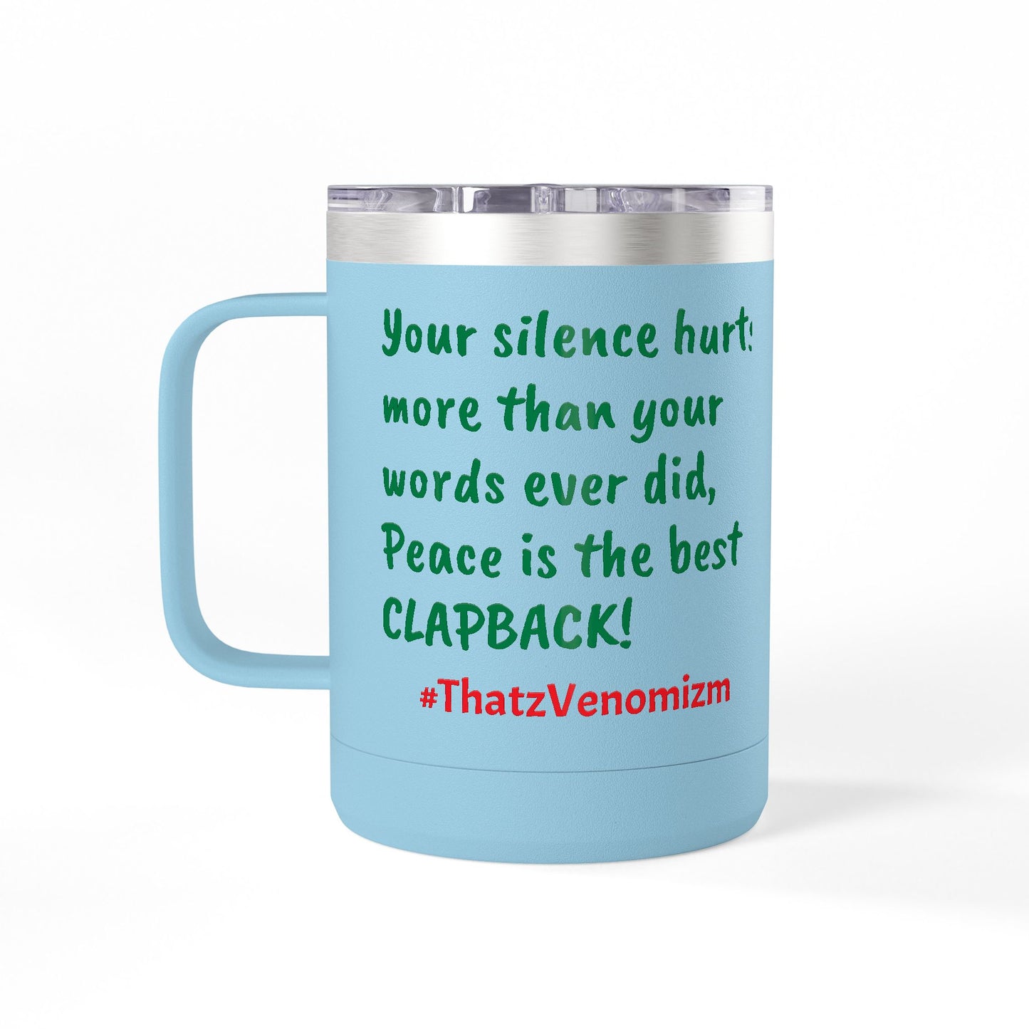 Empowering Coffee Tumbler | Inspirational Quotes, Black-Owned Gift, Unique Mug, Motivational Drinkware, Perfect for Self-Care