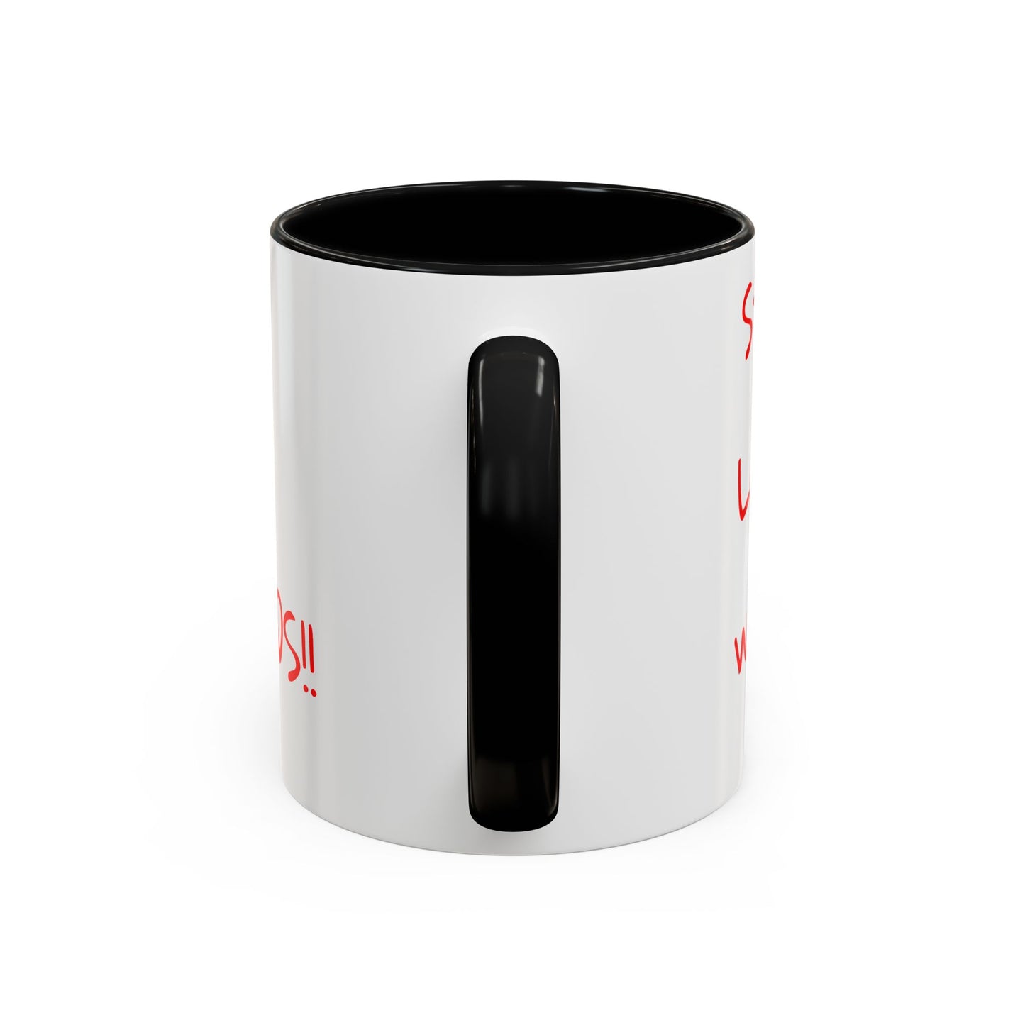 Accent Coffee Mug - ThatzVenomizm 'Harsh Words' Funny Sarcastic Script Mug (11/15oz)