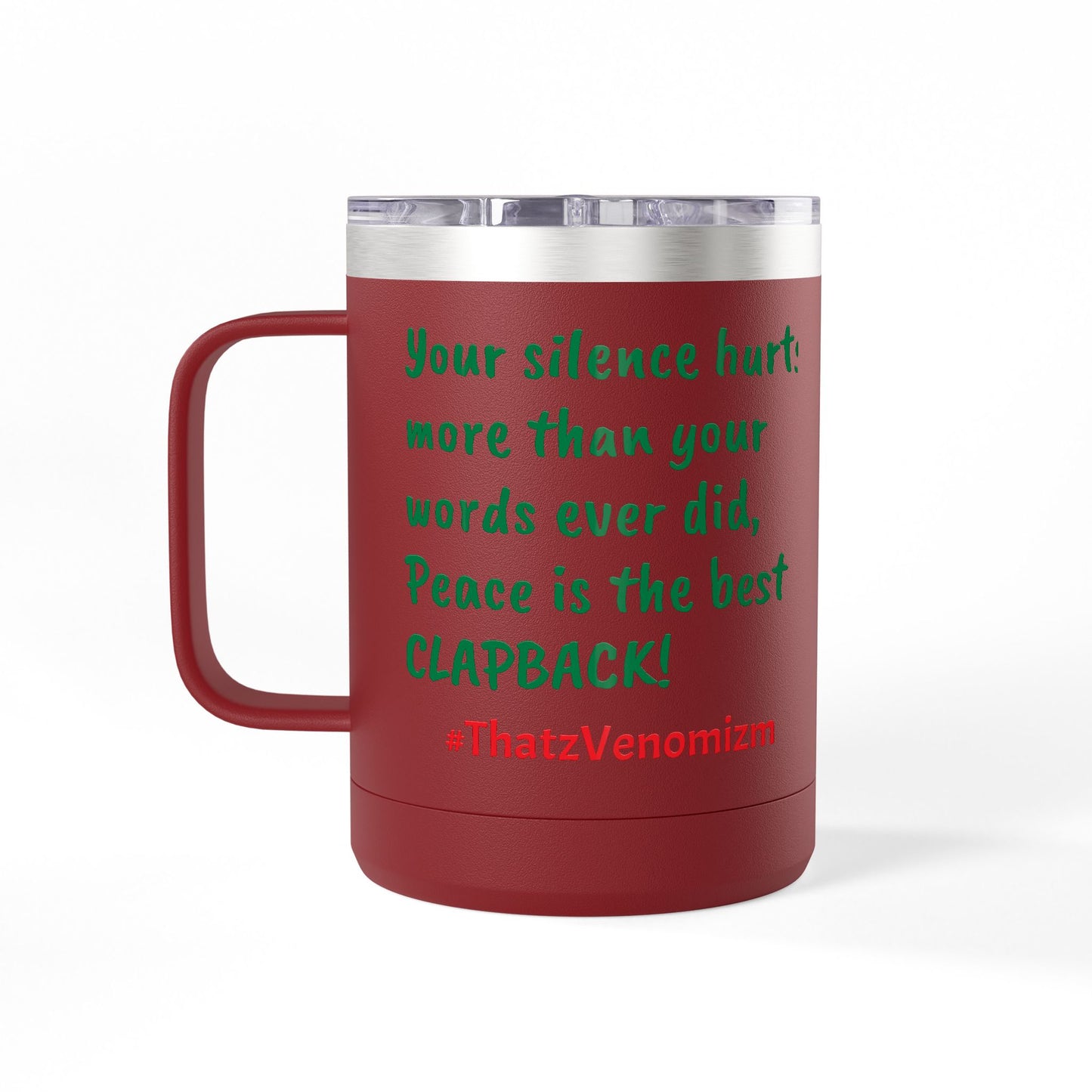 Empowering Coffee Tumbler | Inspirational Quotes, Black-Owned Gift, Unique Mug, Motivational Drinkware, Perfect for Self-Care